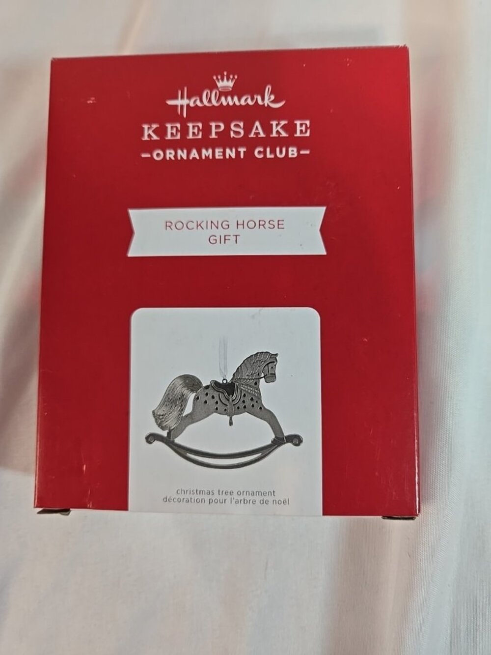 Hallmark Keepsake Ornament Club Member Exclusive 2021 Rocking Horse